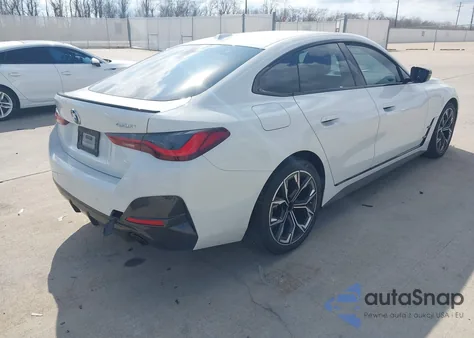 2023 BMW 430I Gran Coupe z USA, uszkodzony, nr VIN WBA63AV01PFN56077